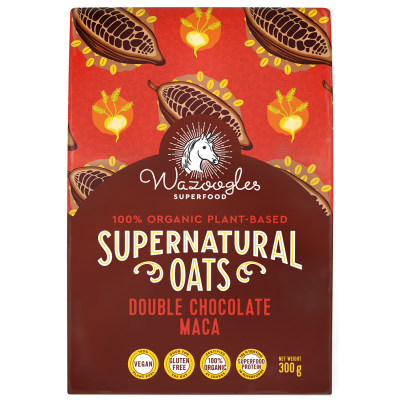 Wazoogles Supernatural Oats - Double Chocolate Maca - 300g