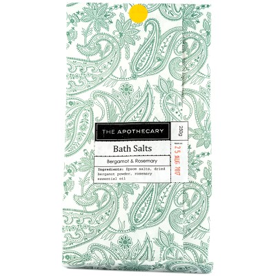 The Apothecary Bergamot & Rosemary Bath Salts