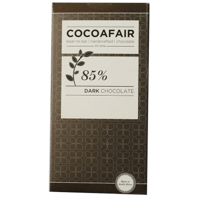 CocoaFair 85% Dark Chocolate, 45g
