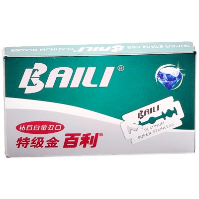 Baili Double Edge Stainless Steel Razor Blades