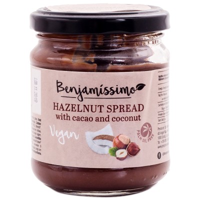 Benjamissimo Hazelnut Spread With Coconut And Cacao