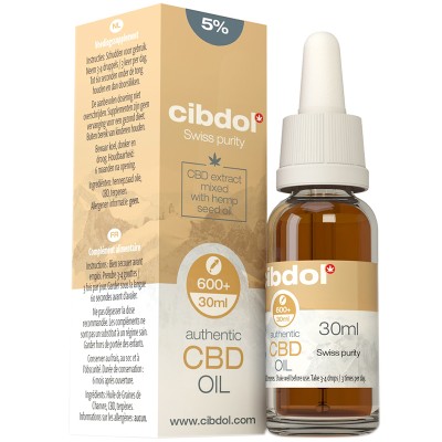 Cibdol CBD Hemp Oil 5% (1500mg)