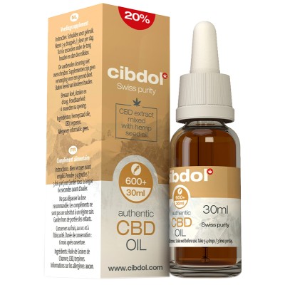 Cibdol CBD Hemp Oil Very Strong 20% (6000mg)