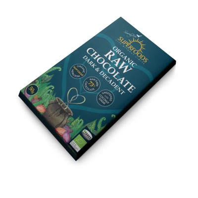 Soaring Free Superfoods Organic Dark & Decadent Raw Chocolate 
