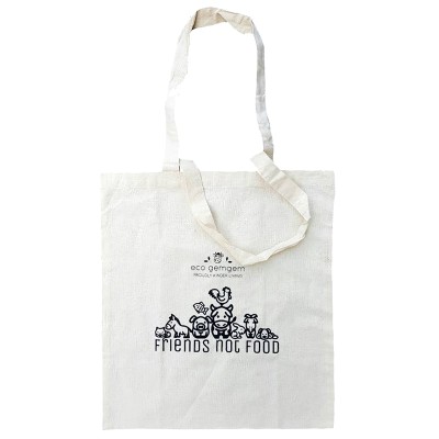 Eco GemGem XL Hemp Shopper -  Friends Not Food