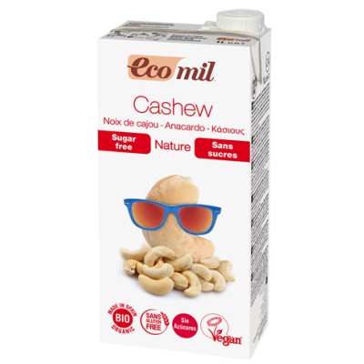 Ecomil Organic Cashew Drink Sugar Free