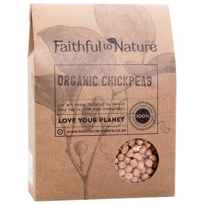Faithful to Nature Organic Chickpeas