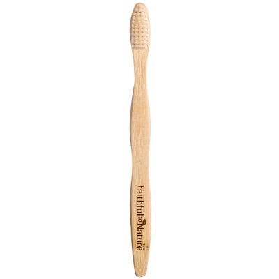 Faithful To Nature Adult Toothbrush - Clear