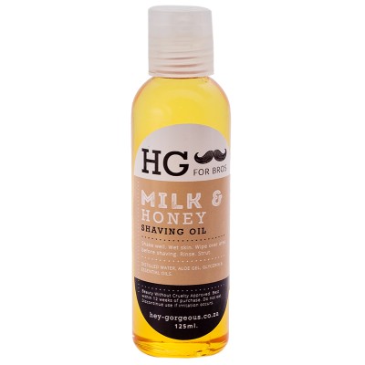 HG for Bros Milk & Honey Shaving Oil