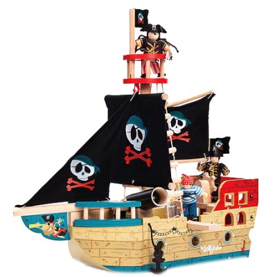 Le Toy Van Jolly Pirate Ship