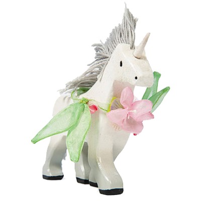 Budkins Wooden Unicorn