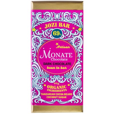 Monate Chocolate Jozi Bar - 69% Single Origin Tanzanian Cocoa