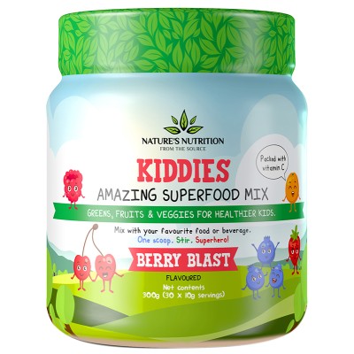 Nature's Nutrition Kiddies Amazing Superfood Mix - Berry Blast