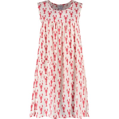 Nightire Bamboo Nightdress - Lobster Roll