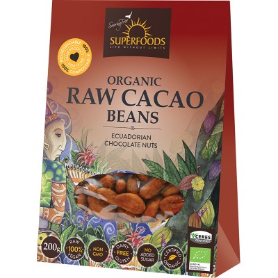 Soaring Free Superfoods Organic Cacao Beans