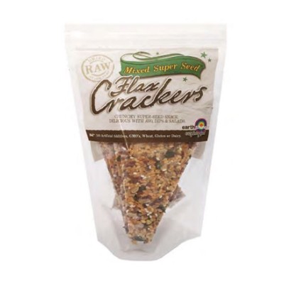 Earthshine Flax Crackers with Mixed Super Seed