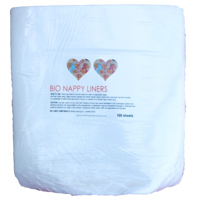 Mother Nature Bio-Degradable and Flushable Nappy Liners