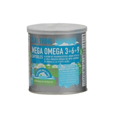 The Real Thing Mega Omega 3+6+9 Capsules