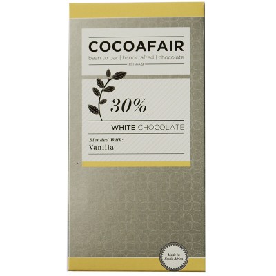 CocoaFair 30% White Chocolate with Vanilla