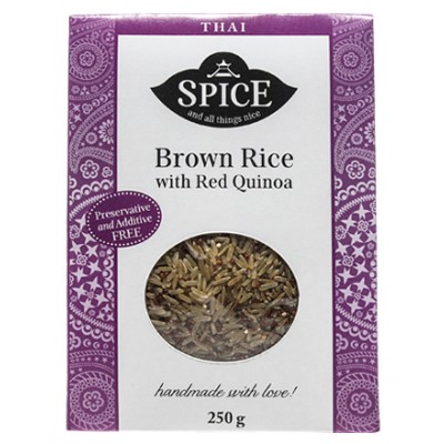 Spice and All Things Nice Brown Rice with Quinoa