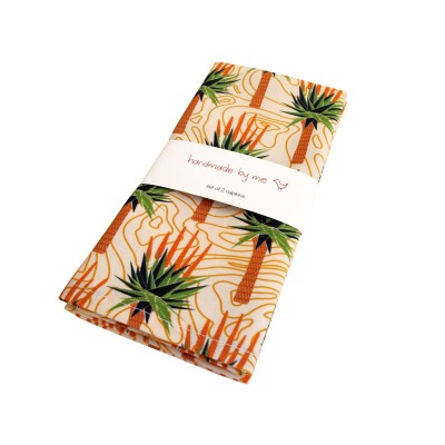 Handmade By Me Napkins - Aloes
