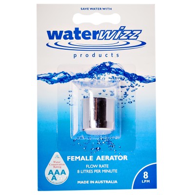 Water Wizz Aerator Chrome-Female