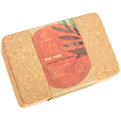 Earth Warrior Cork Yoga Block