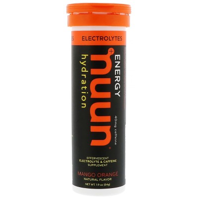 Nuun Energy Hydration Electrolytes Mango Orange