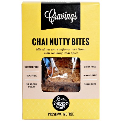 Cravings Chai Nutty Bites