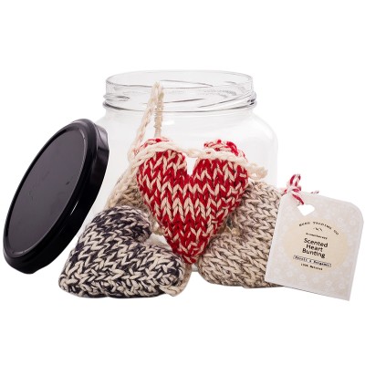 Burg Trading Scented Heart Bunting Jar