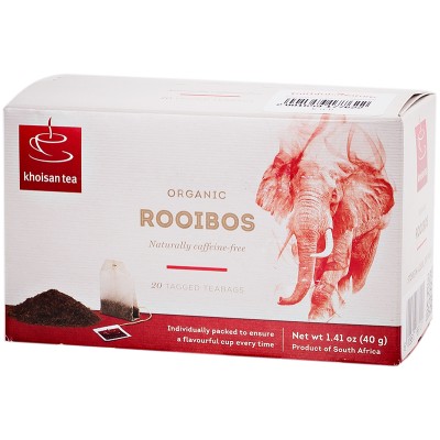 Khoisan Tea Organic Pure Rooibos Envelope 
