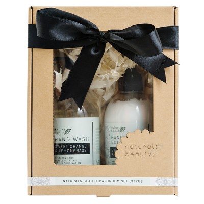 Naturals Beauty Citrus Bathroom Set