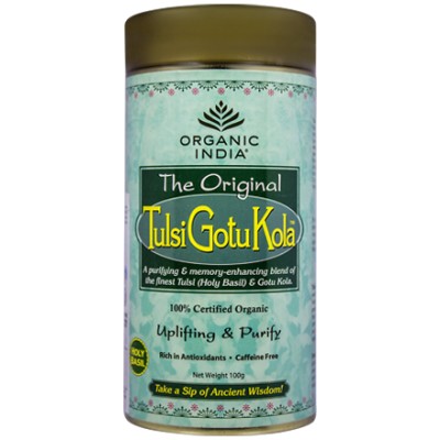 Tulsi with GotuKola in a Tin