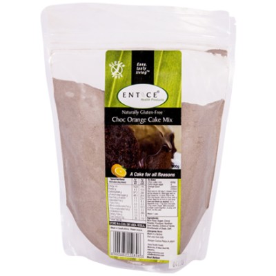 Entice Gluten Free Chocolate Orange Cake Mix (Rice Flour)