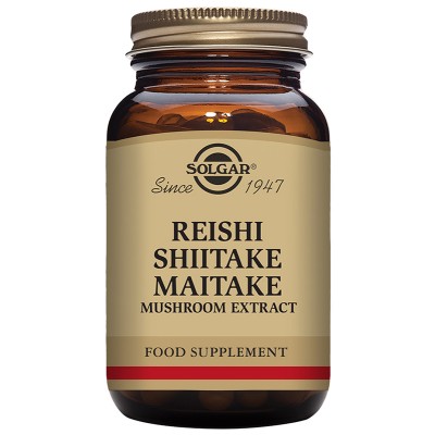 Solgar Reishi Shiitake Maitake Mushroom Extract