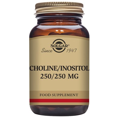 Solgar Choline 250mg / Inositol 250mg