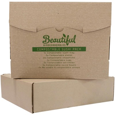Beautiful Biodegradables The Sushi Pack
