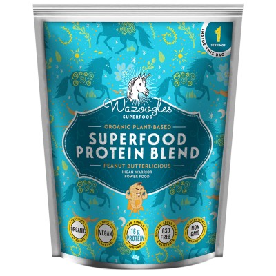 Wazoogles Peanut Butterlicious Superfood Protein Shake