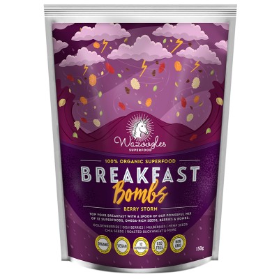 Wazoogles Superfoods Breakfast Bomb Berry Storm
