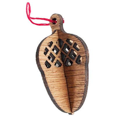 Wood Be Nice 3D Christmas Deco - Acorn