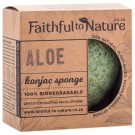 Faithful To Nature Konjac Sponge - Aloe