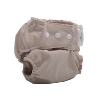 Mother Nature All in Three Bamboo Nappy (Cover + Insert Bamboo)  - Beige