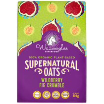 Wazoogles Supernatural Oats - Wild Berry Fig Crumble - 300g 