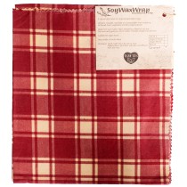 6 Degrees East Soy Wax Sheet Wrap - Red