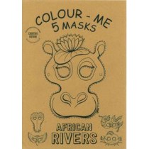 Creative Nature Colour-Me Masks - Africa Rivers