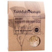 Faithful to Nature Organic Basmati Brown Rice