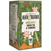 Heath & Heather Organic Green Tea & Turmeric