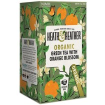 Heath & Heather Organic Green Tea With Orange Blossom