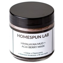 Homespun Lab Himalayan Mud + Acai Berry Mask Powder 