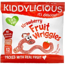 Kiddylicious Wriggles - Strawberry